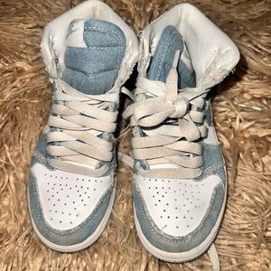 Denim jordan 1s